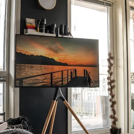 Black Pearl Solsiden Wifi Nflix 2br Modern Apt. * Trondheim